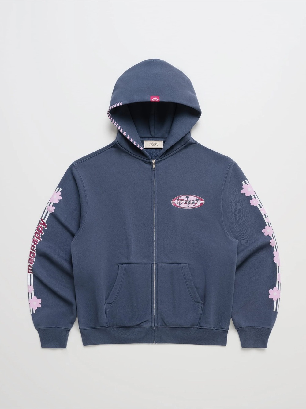 Madhappy x Roxy Midweight Fleece Zip Up- size small